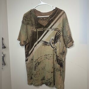 Uhl Studios The Need for Speed Splinter Alley T-shirt Mens XL